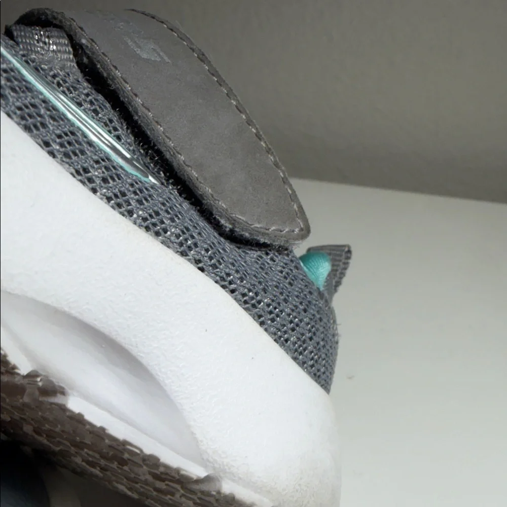 Skechers Kids' Gray and Teal Sneakers